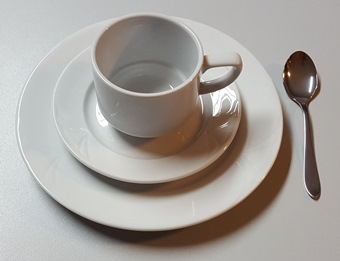 Kaffeegedeck (Set), Porzellan